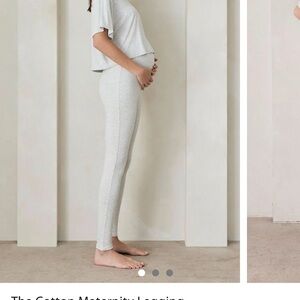 Bumpsuit Cotton Maternity Legging